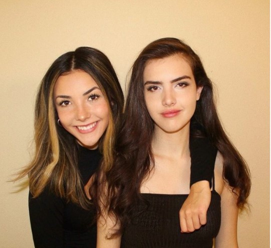 Alexandra Botez com a irmã