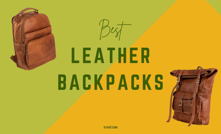 Womens and Mens Leather Backpacks