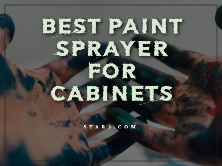 El mejor rociador de pintura para gabinetes