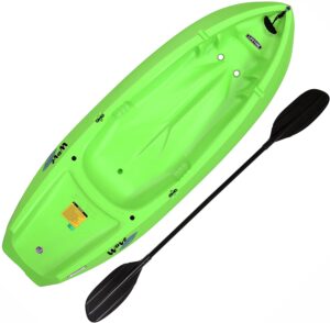 Kayak Wave per ragazzi a vita con pagaia