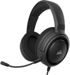 Corsair HS35 - Fone de ouvido estéreo para jogos preto