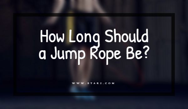 Quanto tempo deve ser uma corda de pular
