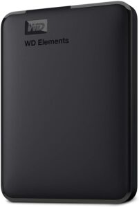 WD 2TB Elements 便携式外置硬盘 HDD，USB 3.0