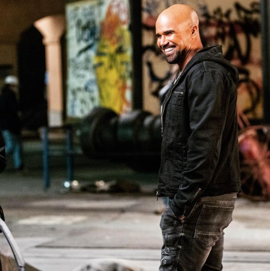 shemar moore souriant