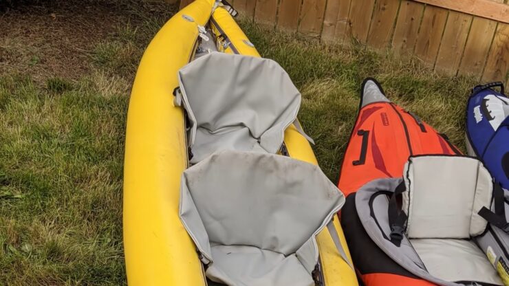 asientos de kayak