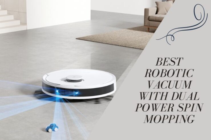 Robotic Vacuum With Dual Power Spin