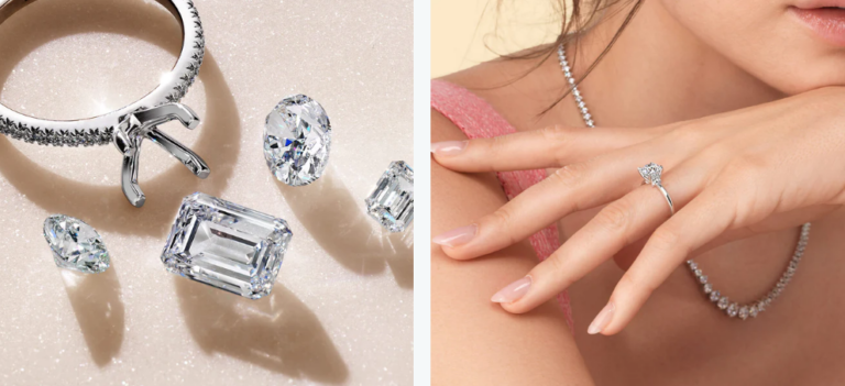 Guía para comprar un anillo de compromiso de diamantes cultivados en laboratorio