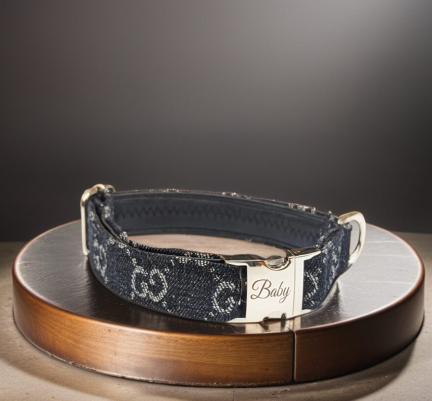 gucci designer dog collars