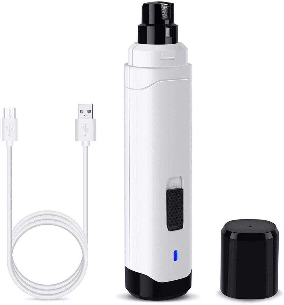 Casfuy Dog Nail Grinder Professional - (Best Dog Nail Grinder)