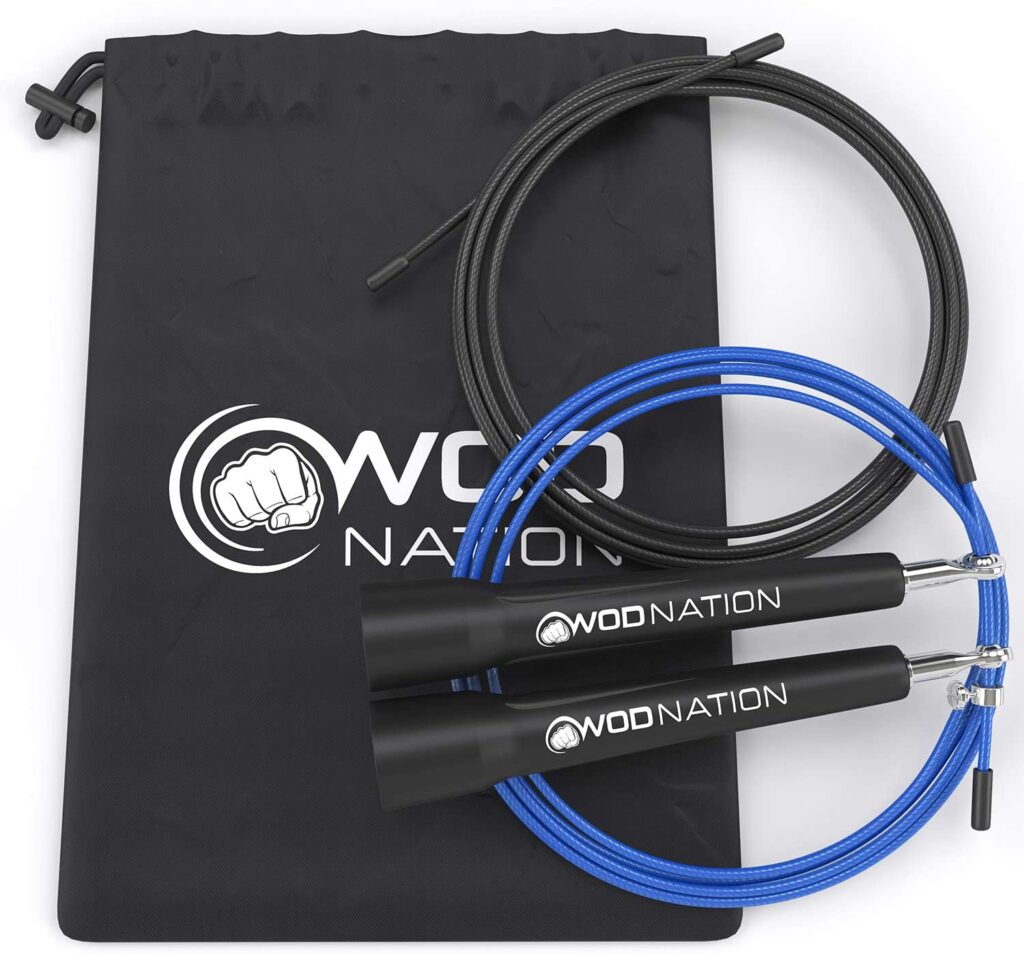 WOD Nation Speed ​​Springseil – (Wie lang sollte ein Springseil sein)