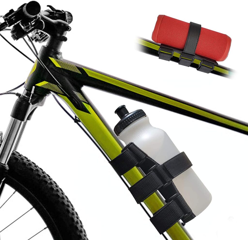Aelegantmis Classic Aluminum Alloy Bike Water Bottle Holder MTB Bicycle Lightweight Water Bottle Holder Cages Brackets 2 Pack 