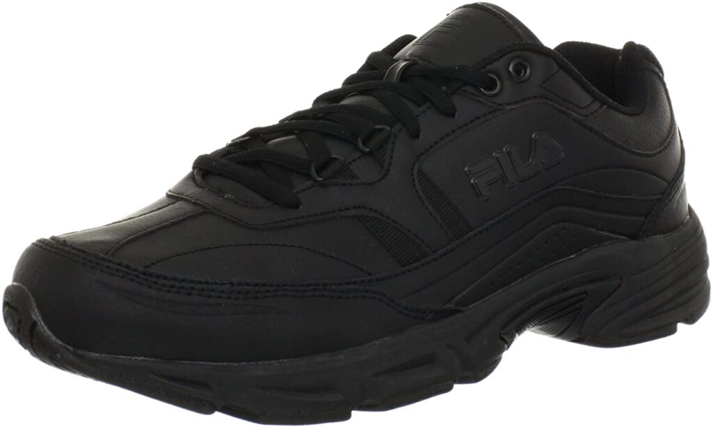 Мужские нескользящие рабочие туфли Fila Memory Workshift -- (лучшая обувь для прыжков со скакалкой)