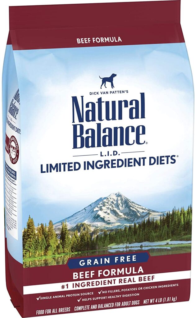 Natural Balance L.I.D--(Best Dog Food for Pitbull)