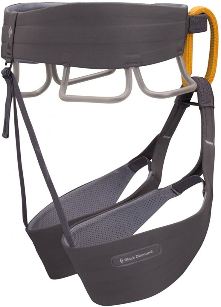 Arnés de escalada Black Diamond para hombre Solution--(El mejor arnés de escalada)