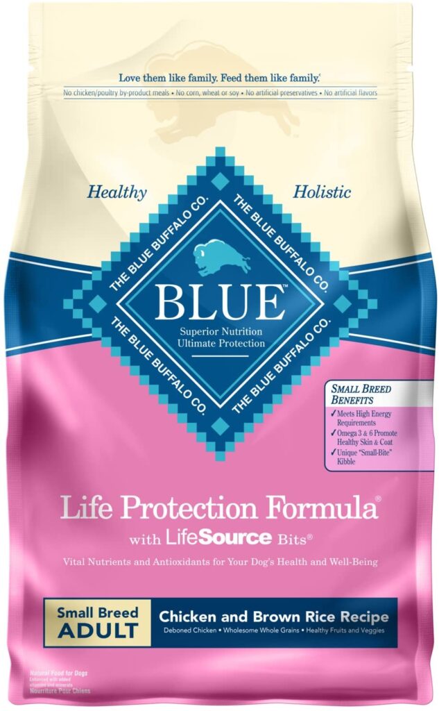Blue Buffalo Life Protection Formula Small Breed Dry Dog Food--(Mejor comida para perros para alergias)