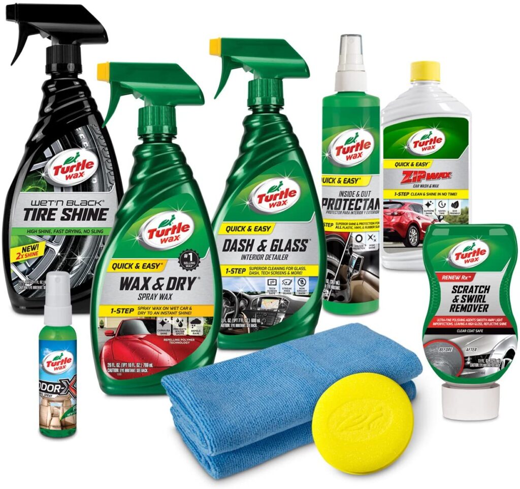 Turtle Wax 50754 Ultimate Car Care Kit--(Best Car Wax For Black Cars)
