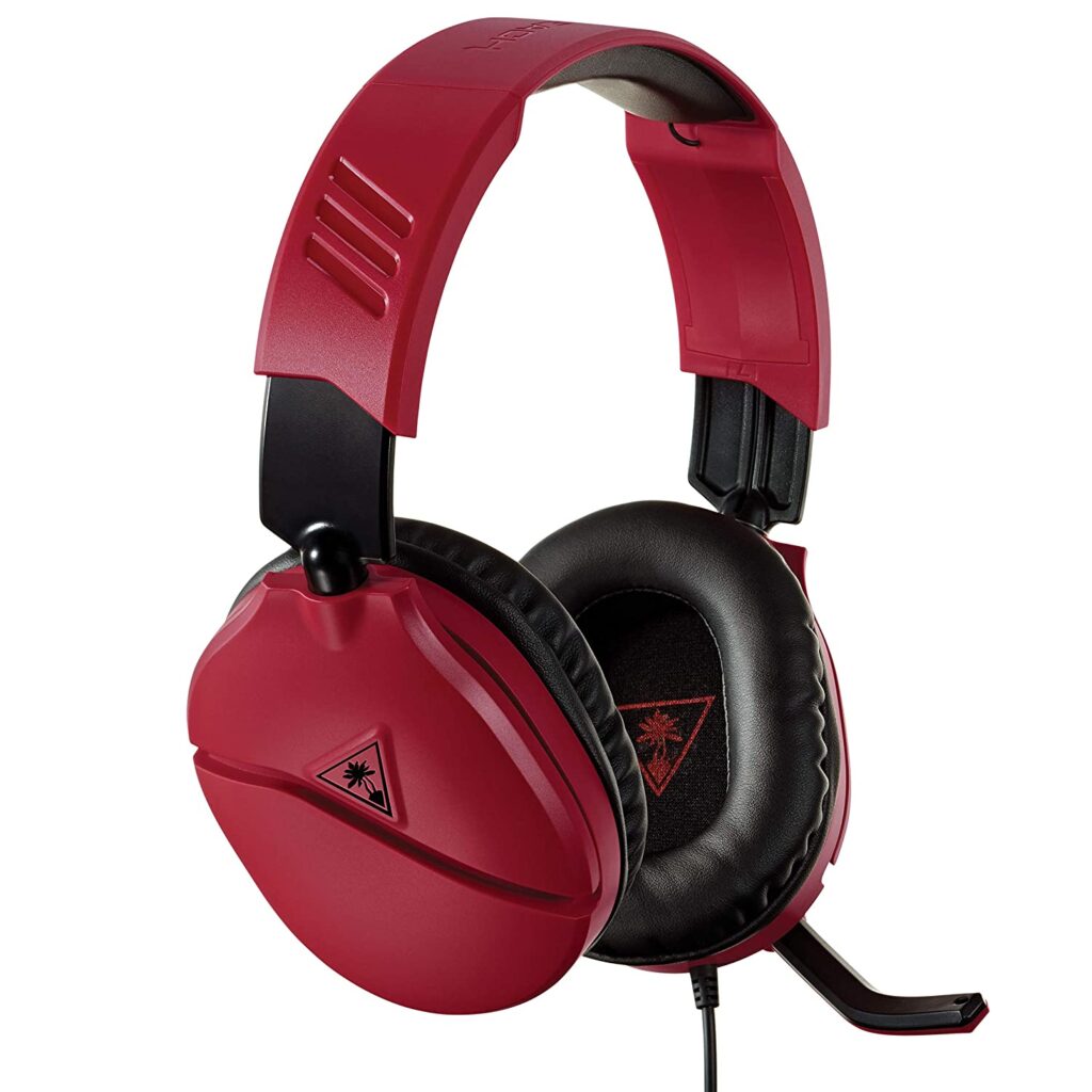 Turtle Beach Recon 70 Midnight Red Gaming-Headset – (Bestes Gaming-Headset unter 50)