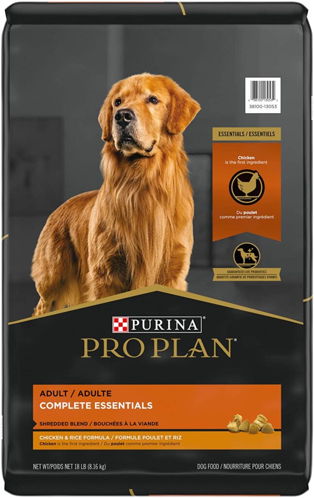 Purina Pro Plan с кормом для собак с высоким содержанием белка пробиотиков (лучший корм для собак при аллергии)