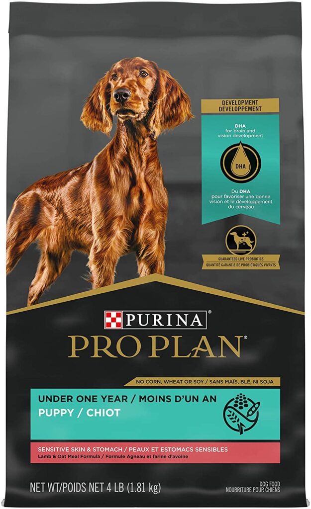 Purina Pro Plan Dry Puppy Food - (Melhor comida de cachorro para Pitbull)