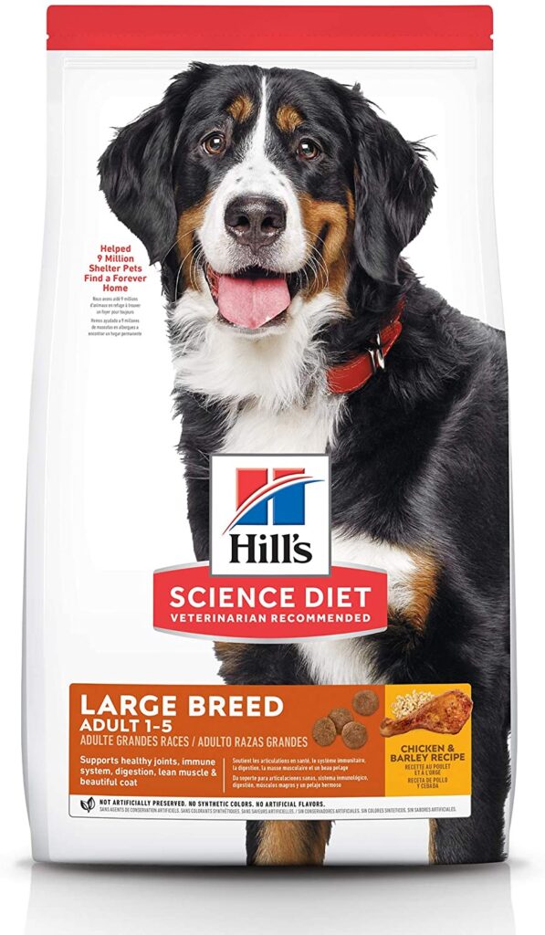 Alimento seco para perros Hill's Science Diet - (El mejor alimento para perros para Pitbull)