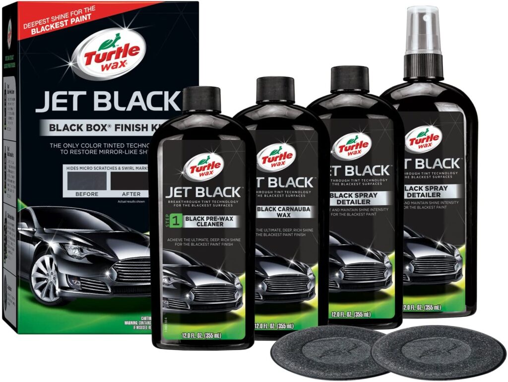 Kit scatola nera Turtle Wax T-3KT - (la migliore cera per auto per auto nere)