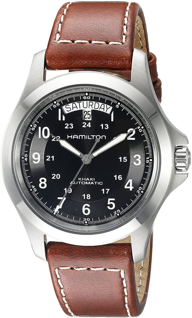 Мужские часы Hamilton Khaki King H64455533 -- (Лучшие автоматические часы до 500 центов)